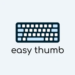 Ícone de Typing Speed Test - Easy Thumb